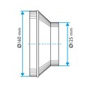 Réduction galva RCC RCC ø160-ø125 mm