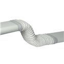 Minigaine Filet de 2 m raccord souple Ø125 mm