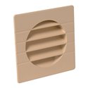 Grille extérieure GES 125 Ivoire