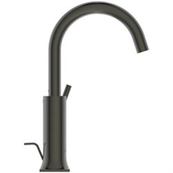Mitigeur lavabo monotrou Joy Neo Avec tirette et vidage Gris magnétique