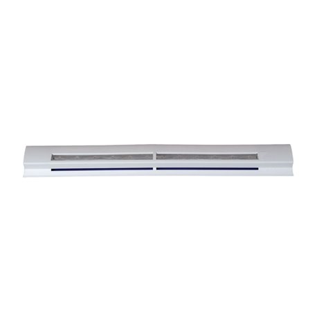 Kit Entrée d'air hygro EHL L 6-44 m3/h Blanc + auvent