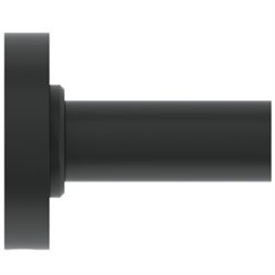 Porte-serviettes mural Noir Mat 45 cm