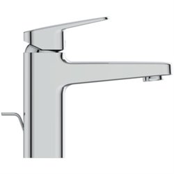 Mitigeur lavabo Grande Blue Start Ceraplan avec tirette et vidage H 161 mm