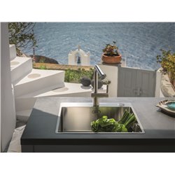 Mitigeur cuisine Atlas Neo A bec Anthracite