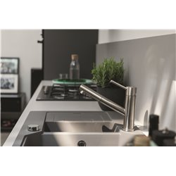 Mitigeur cuisine Orbit Avec Douchette inox