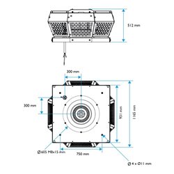 Tourelle refoulement TAHA 560 T 2334 W