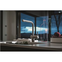 Mitigeur cuisine Atlas Neo A bec Inox