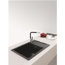 Evier Maris Fragranit+ MRG 611-XLC Noir mat 