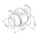 Ventilateur de conduit In Line XPRO IN LINE XPRO 315