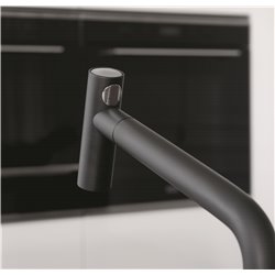 Mitigeur cuisine Icon douchette double jet Noir Mat