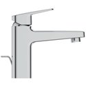 Mitigeur lavabo Ceraplan avec tirette et vidage H 161 mm