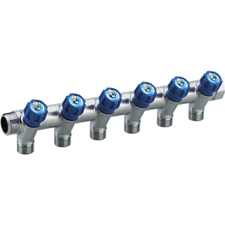 Collecteur eau froide 06872 Ø 28 mm 4 sorties