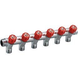Collecteur eau chaude 06883 Ø 28 mm 5 sorties
