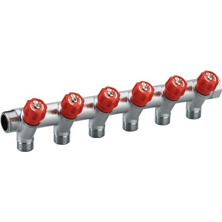 Collecteur eau chaude 06883 Ø 28 mm 5 sorties