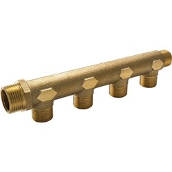 Collecteur monobloc 16789 Ø 23 mm 2 sorties