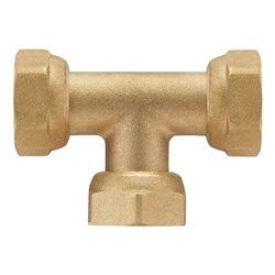 Té écrou libre 01761 Ø E1/2-E1/2-E1/2 mm