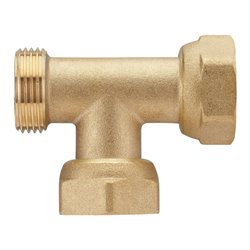 Té écrou libre 01770 Ø M3/8-E3/8-E3/8 mm