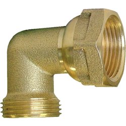 Coude à écrou libre 01689 Ø E3/8-M3/8 mm