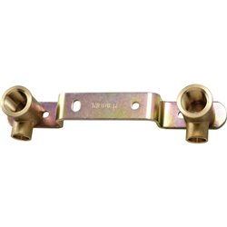 2 coudes 90 G-CU de sortie de cloison montés 02962 Ø 14-1/2 mm