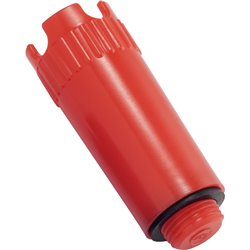Bouchon d'essai 16568 Ø 1/2 mm rouge