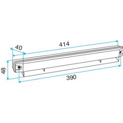 Auvent menuisierie acoustique Anti-moustique Blanc pour EHL, EA et EHB²