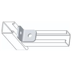 Equerre 90° pour rail