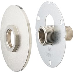 Raccord droit R-Fix extérieur confort nickelé platine seule 07781 Ø M1/2 mm à visser