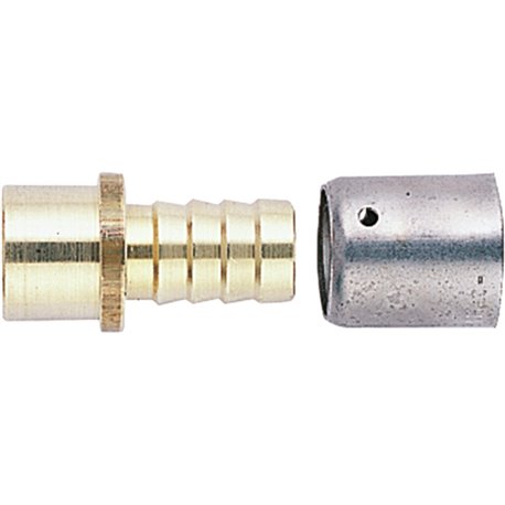 Raccord À sertir Union PER-Cuivre 17065 Ø PER16-CU16 mm