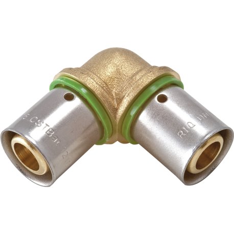 Raccord À sertir Coude égal 17120 Ø 12 mm