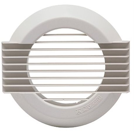 Grille BIP ø100 mm blanc Grille BIP ø100 mm blanc