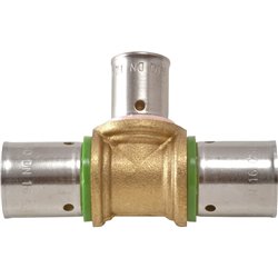 Raccord À sertir Té inégal 17170 Ø 16-12-12 mm