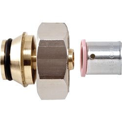 Raccord À sertir Union Eurocône 3/4 nickelé 17649 Ø 16 mm