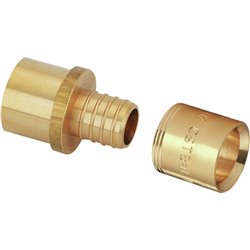 Raccord À glissement Union PER-Cuivre 16197 Ø PER16-CU18 mm