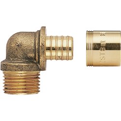 Raccord À glissement Coude mâle 16171 Ø 12-1/2 mm