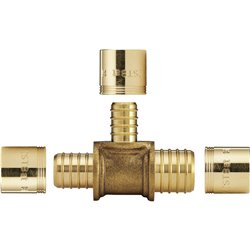 Raccord À glissement Té inégal 16089 Ø 20-16-20 mm