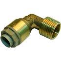 Raccord Push Fit Coude mâle 19113 Ø 16-1/2 mm