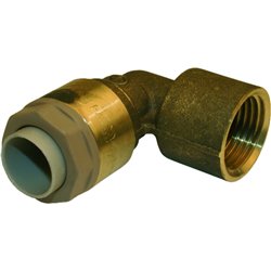 Raccord Push Fit Coude femelle 19103 Ø 14-1/2 mm