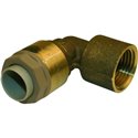 Raccord Push Fit Coude femelle 19103 Ø 14-1/2 mm