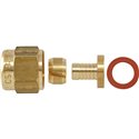 Raccord femelle pour tuyau PER À compression 14363 Ø 13x16 mm