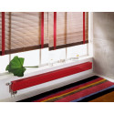 Radiateur Fassane plinthe double CSXD CSXD-029-200C-3003-DESTOCK 1984 Watts Cherry Acova