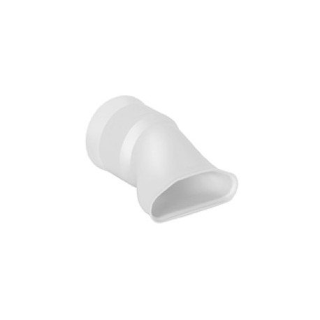 Raccord mixte droit Ø 75 ovale, référence: 11091880, Aldes Optiflex