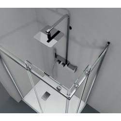 Porte de douche Kinestyle A 100x80 cm