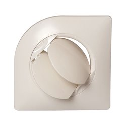 Bouche BIO Carrée ø125 mm