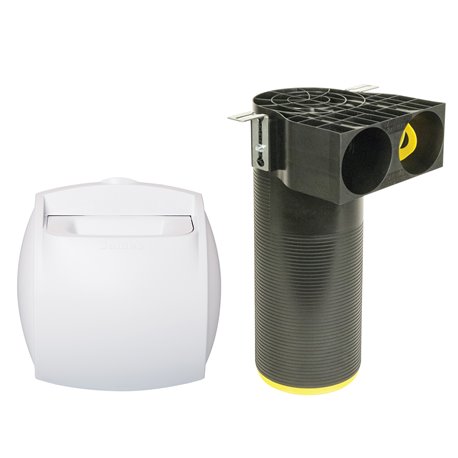 Kit Bouche auto extraction Ø75mm Optiflex