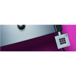 Radiateur à inertie HRC 75/120 Chrome 500 Watts