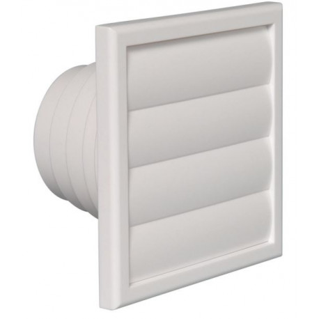 Grille plastique VPA 186x186 raccordement 100-150 mm Grille plastique VPA 186x186 raccordement 100-150 mm