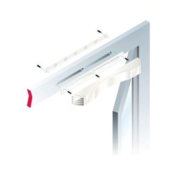 Entrée d'air auto Ellia 22m3/h Blanc