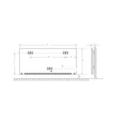 Convecteur VPN DSH Blanc 1200 watts