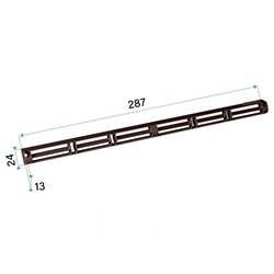 Mini Auvent Standard menuiserie Marron pour Mini Emma et Mini EA