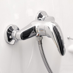 Cabine de douche Kineprime Glass C angle Mécanique Porte pivotante 80x80cm